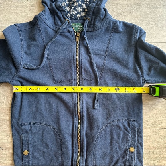 Lauren Jeans Co/Ralph Lauren - navy - full zip hoodie - size XS - Picture 5 of 5